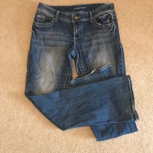 Maurices boot cut jeans 7/8 regular
